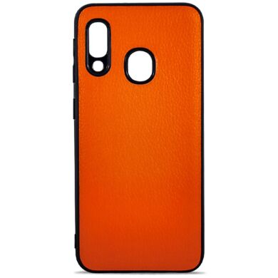 Чохол Miami Leather for Samsung A202 (A20E-2019) Orange