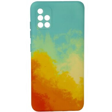 Чохол MiaMi Mix Color for Samsung A515 (A51-2020) Orange-Blue
