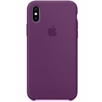 Original Soft Case for iPhone XS Max Deep Purple (30)