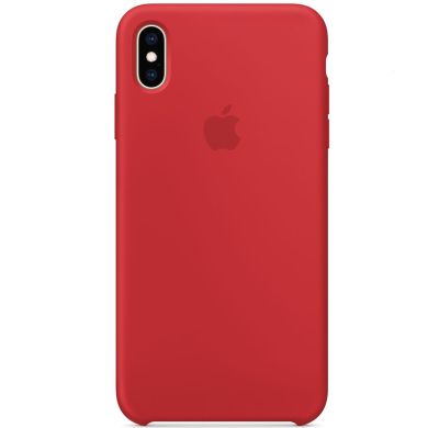 Original Soft Case for iPhone XS Max Red (14)