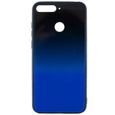 Чохол MiaMI Glass Case Gradient Huawei Y6 2018 (Blue Abyss) #04