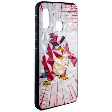 Чохол Crazy Prism for Samsung A202 (A20E-2019) Angry Birds (#1 Red)