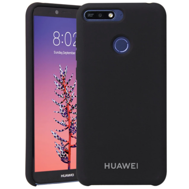 Original Soft Case for Huawei Y7 2018 / Honor 7C Black (18)