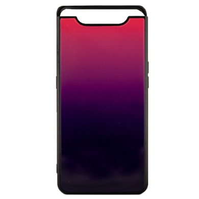 Чохол MiaMI Glass Case Gradient Samsung A805 (A80-2019) (Purple Barca) #06