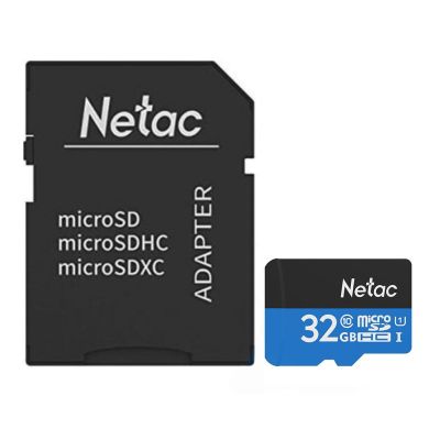 Netac microSDHC 32 GB Class 10 + SD adapter