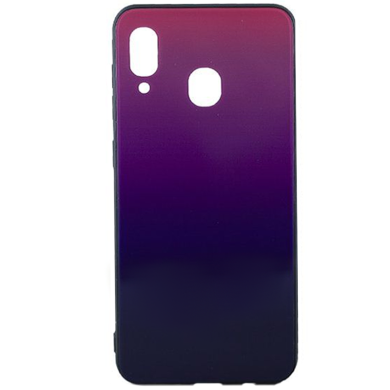 Чохол MiaMI Glass Case Gradient Samsung A305 (A30-2019) (Purple Barca) #06