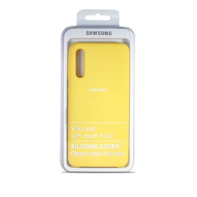 Original Soft Case for Samsung A505 (A50-2019) Yellow (04)