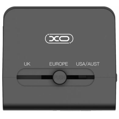 МЗП Adapter XO WL-01 EU-US-UK Black
