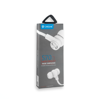 Навушники Celebrat S70 White
