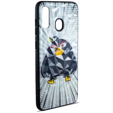 Чохол Crazy Prism for Samsung A205 (A20-2019) Angry Birds (#4 Bomba)