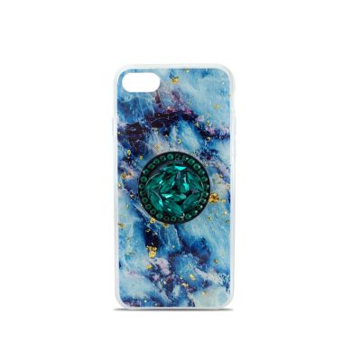 Чохол MiaMI Pop Socket iPhone 7/8 (#3) Blue