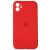 Original Soft Case Full Cover for iPhone 12 Red (14)