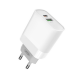 МЗП PD XO L64 20W/1 USB 1 USB-C + Lightning White