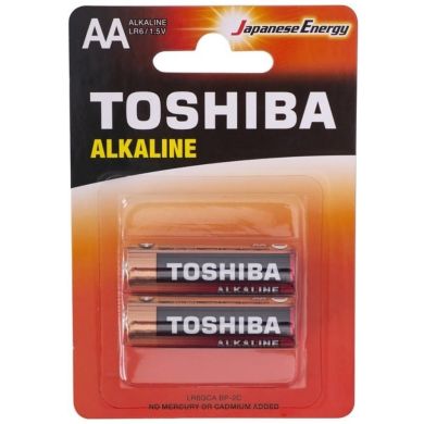 TOSHIBA LR06/AA Economy Alkaline BP 1x2 шт.