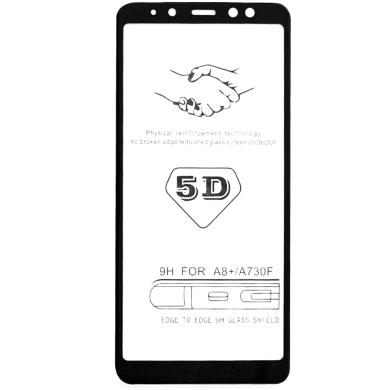 Захисне скло Miami 5D for Samsung A730 (A8Plus-2018) Black