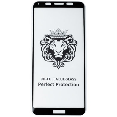 Захисне скло 3D for Huawei Y5P Black (no package)
