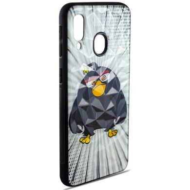 Чохол Crazy Prism for Samsung A405 (A40-2019) Angry Birds (#4 Bomba)
