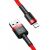 Кабель Baseus Lightning Cafule 1m/2.4A (CALKLF-B09) Red