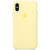 Original Soft Case for iPhone (HC) X/XS Mellow Yellow #12