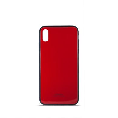 Чохол MiaMI Glass Case iPhone XS Max Red