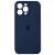 Original Soft Case Full Cover for iPhone 13 Pro Max Deep Navy (16)