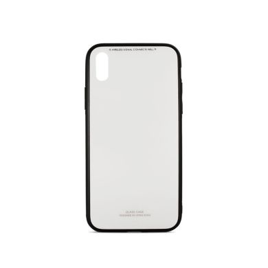 Чохол MiaMI Glass Case iPhone XS Max White