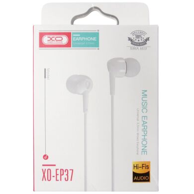 Навушники XO EP37 White