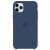 Original Soft Case for iPhone 11 Pro Blue Cobalt (38)