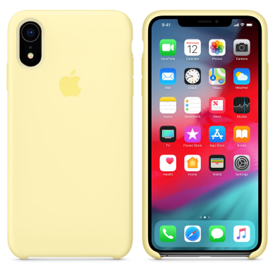 Original Soft Case for iPhone (HC) XR Mellow Yellow #12