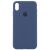 Original Soft Case for iPhone XS Max Deep Lake Blue (20)