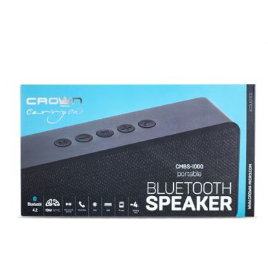 Bluetooth Speaker Crown CMBS-301 (CMBL1000) Black