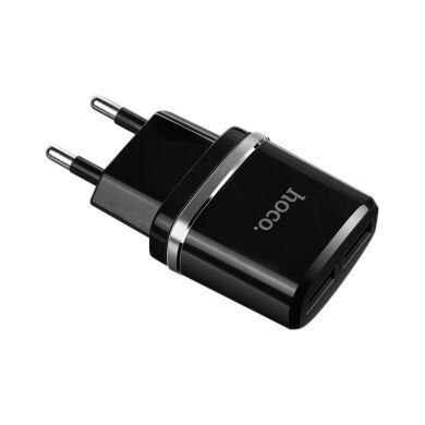МЗП Hoco C11 1A/1 USB + microUSB cable Black