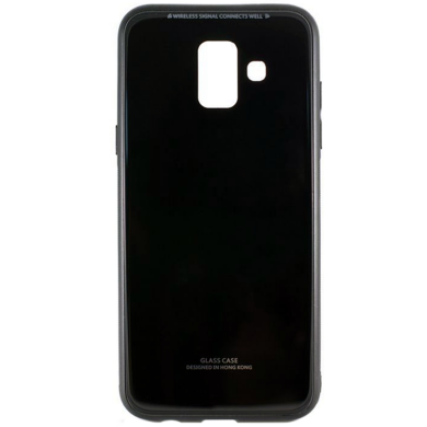 Чохол MiaMI Glass Case Samsung A600 (A6 2018) Black