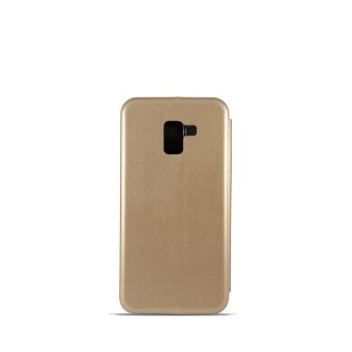 Чохол книжка MiaMI Kira Slim Shell for Samsung A730 (A8Plus-2018) Gold