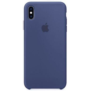 Original Soft Case for iPhone XS Max Blue Cobalt (38)