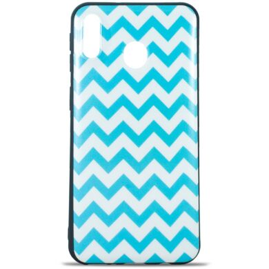 Чохол MiaMi Desire for Samsung M205 (M20-2019) ZigZag Green-White #3