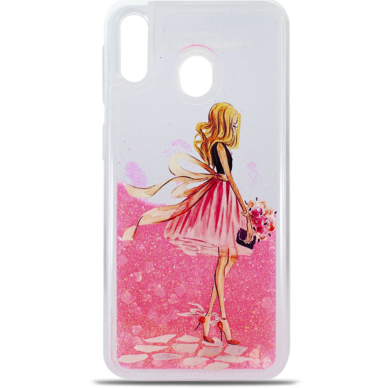 Чохол MiaMI Liquid Case for Samsung M205 (M20-2019) Girl #4