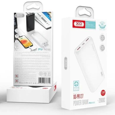 Powerbank XO PR127 20000 mAh PD20W + QC 3.0 22.5W White