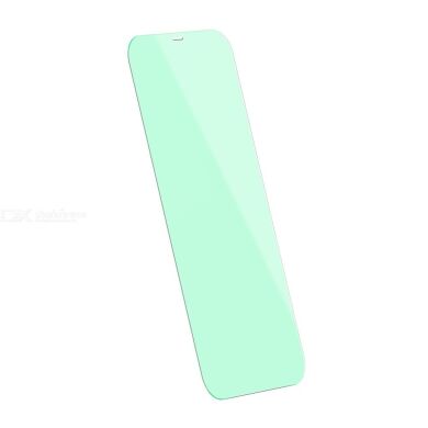 Захисне скло 3D Baseus Green Light (6.1-0.3mm) (2pcs pack) for iPhone 12/12 Pro (SGAPIPH61P-LP02)