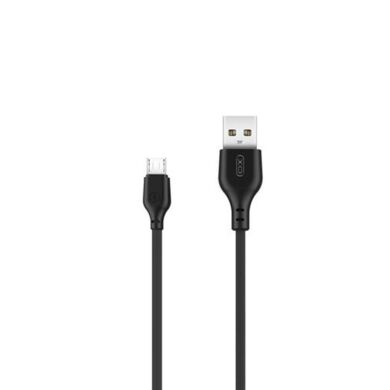 Кабель XO microUSB NB143 Braided 1.5A/2m Black