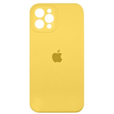 Original Soft Case Full Cover for iPhone 12 Pro Max Yellow (4)