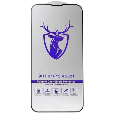 Захисне скло 3D Max for iPhone 13 Mini Black (no package)