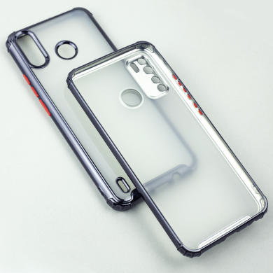 Чохол MiaMI AirBamp Electroplating for Tecno Camon 15 Black