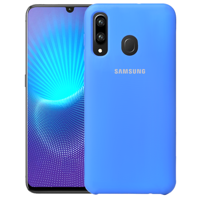 Original Soft Case for Samsung A207 (A20S-2019) Blue (16)