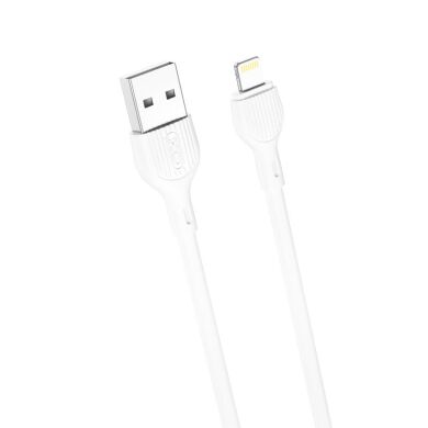 Кабель XO lightning NB200 2.1A/2m White
