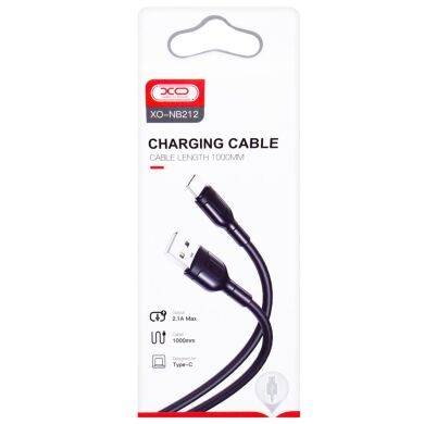 Кабель XO Type-C NB212 2.1A/1m Black