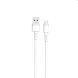 Кабель XO microUSB NBQ166 5A/1m White
