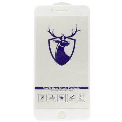 Захисне скло 3D Max for iPhone 6/6S White (no package)