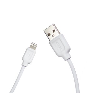 Кабель XO lightning NB36 2.1A/1m White