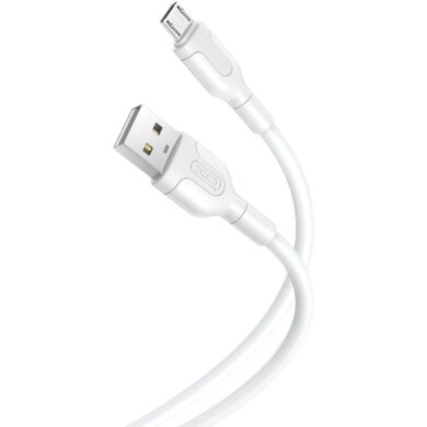 Кабель XO microUSB NB212 2.1A/1m White
